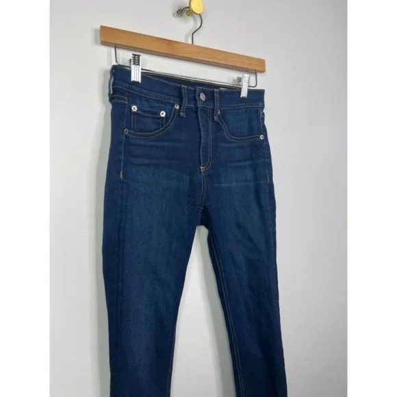 Rag & Bone High Rise Skinny Bedford Denim Jeans Women's Blue Size: 24 NWOT - Picture 4 of 11